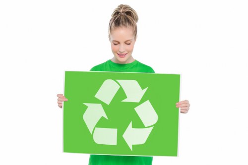Eco-friendly waste management with a skip